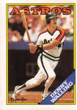 1988 O-Pee-Chee Baseball Cards 131     Denny Walling